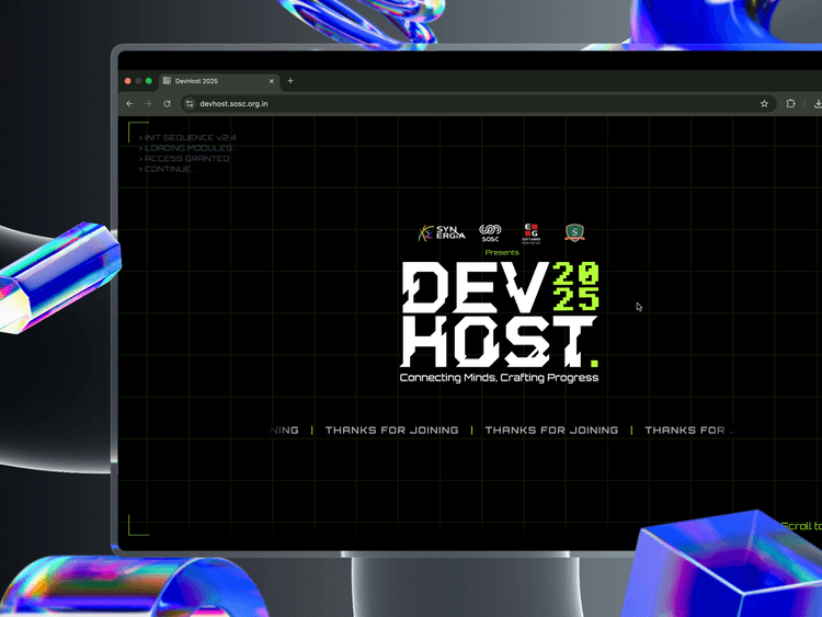 Devhost 2025 website